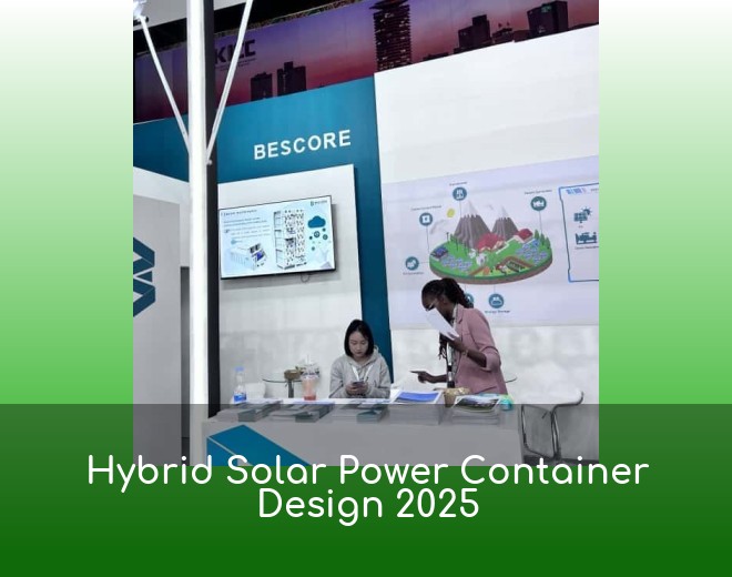 Hybrid Solar Power Container Design 2025